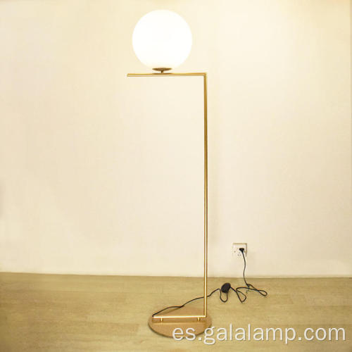 Lámpara de pie nórdica minimalista moderna